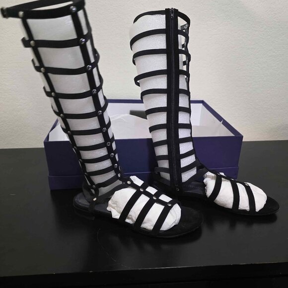 Stuart Weitzman Gladiator Sandals - Picture 1 of 5